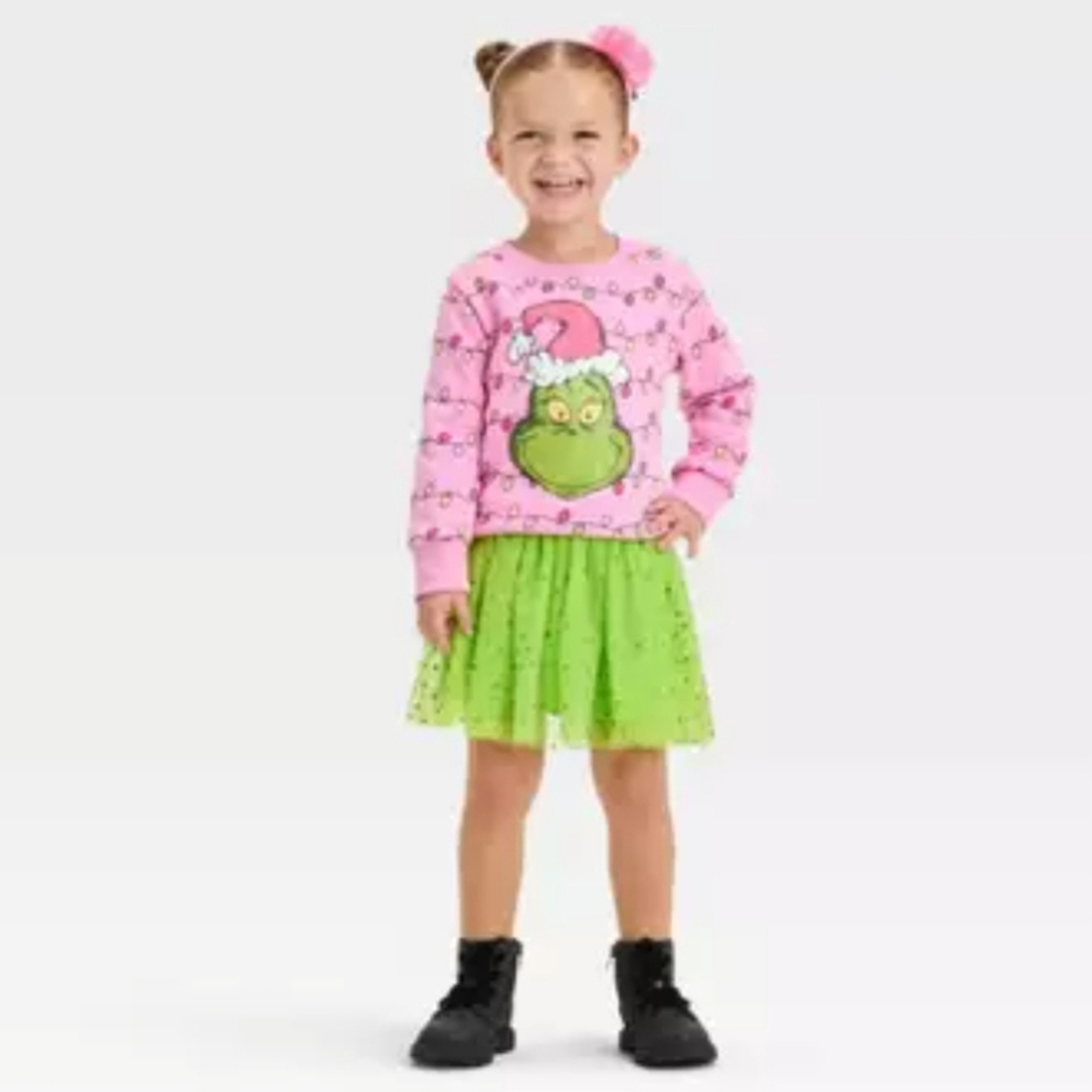 🥝♡Grinch 2pcs outfit